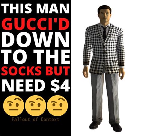 This Man Gucci'd Down To The Socks But Need 